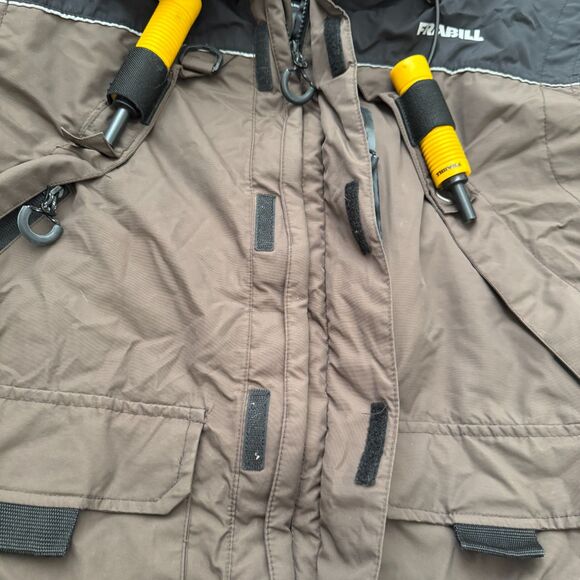 Men Frabill I3 Series Jacket Windproof Waterproof Outdoor Woodsman Size Medium - Picture 10 of 13